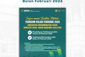 Pengumuman Informasi Batas Akhir Yudisium Bulan Februari 2026